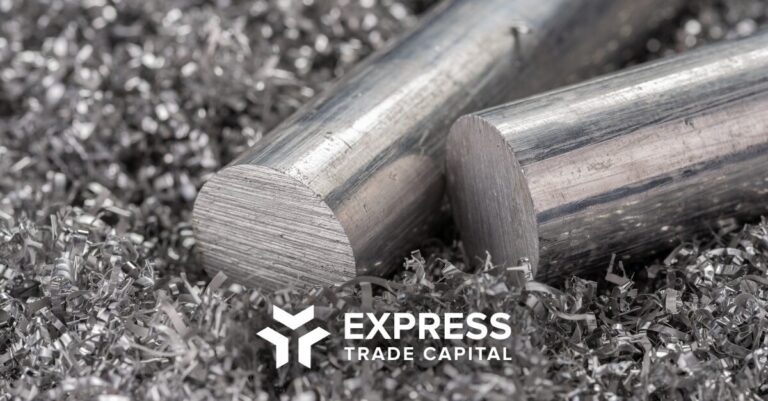 Announcement graphic showing new U.S. tariffs on steel and aluminum starting June 4, 2025. Text highlights increase from 25% to 50%, with Express Trade Capital logo.