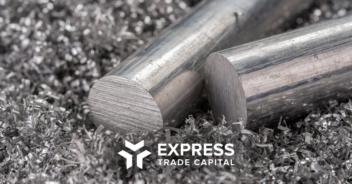 Announcement graphic showing new U.S. tariffs on steel and aluminum starting June 4, 2025. Text highlights increase from 25% to 50%, with Express Trade Capital logo.